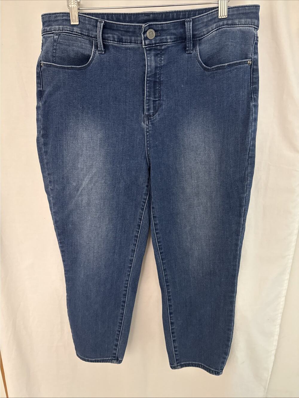 Talbots High Rise Jegging Crop Jeans Size 14P Stretch Women’s
